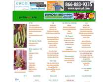 Tablet Screenshot of gardenhive.com